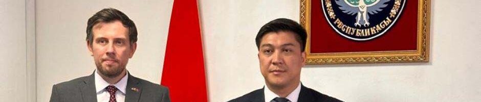 Кыргыз Республикасынын Илим, жогорку билим берүү жана инновация министри Улуу Британиянын Кыргыз Республикасындагы Атайын жана Ыйгарым укуктуу Элчиси менен жолукту